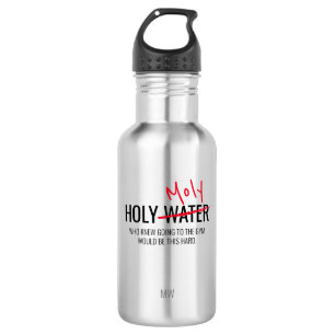 Bouteille D'eau Drôle de travail sacré Moly Sports