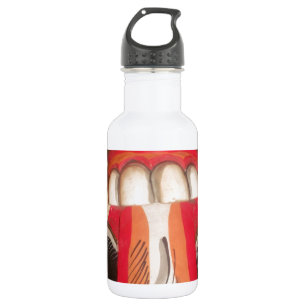 Bouteille D'eau Drôle effrayant Langue bizarre asiatique Halloween