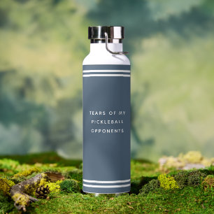 Bouteille D'eau Drôle larmes de mes adversaires de la typographie 