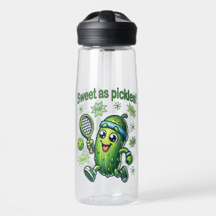 Bouteille D'eau Drôle mignon sucré comme chatons Pickleball