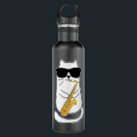 Bouteille D'eau Drôle Saxophone Cat Musicien Jazz Musique Lover Lo<br><div class="desc">Drôle Saxophone Cat Musicien Jazz Musique Lover Long Sleeve</div>