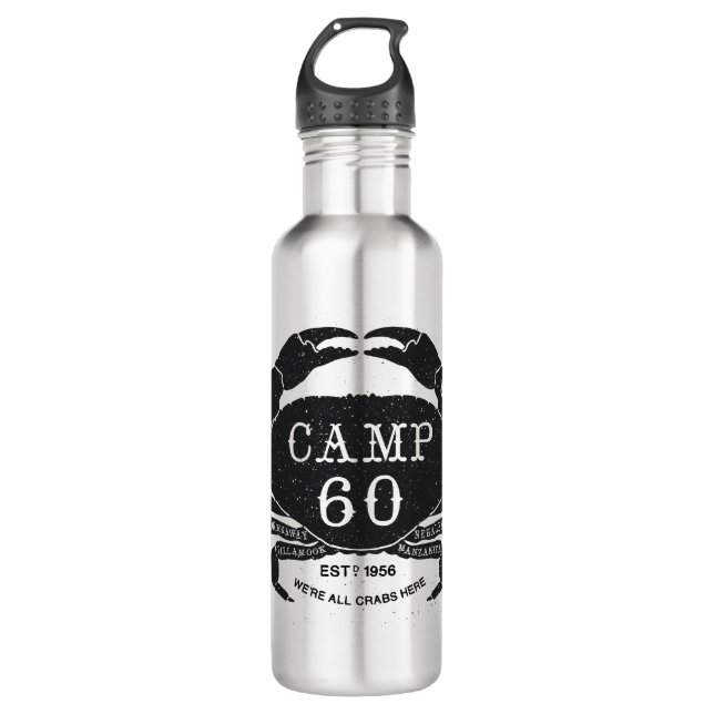 Bouteille d'eau du camp 60 (Devant)
