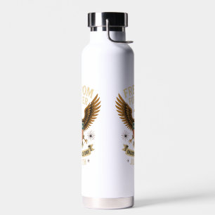 Bouteille d'eau du jour de l'indépendance