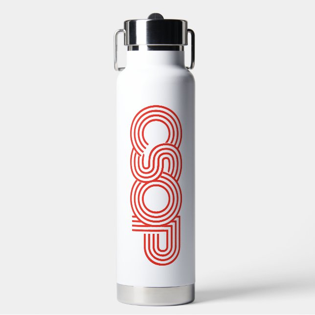 Bouteille d'eau du logo CSOP (Salle de sport)