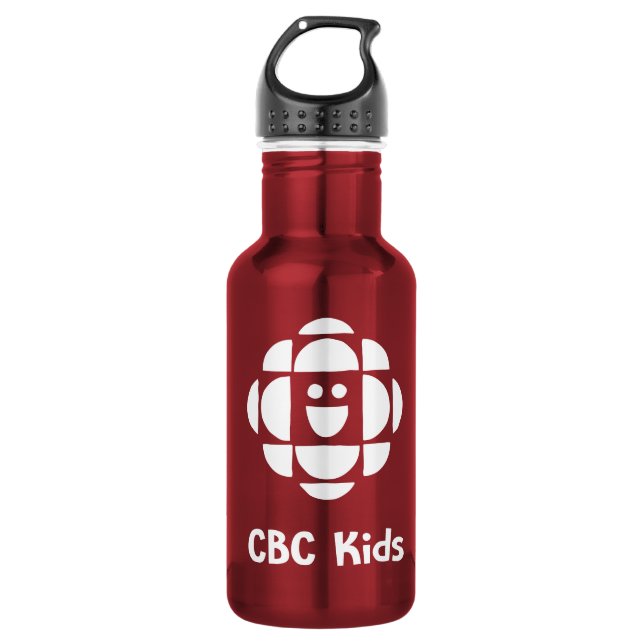 Bouteille d'eau du logo Enfants CBC (Devant)