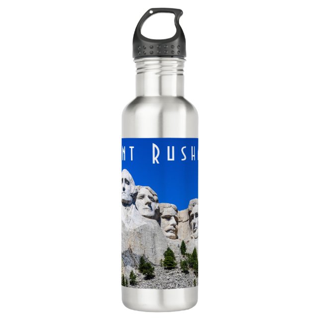 Bouteille d'eau du Mont Rushmore 24oz (Devant)