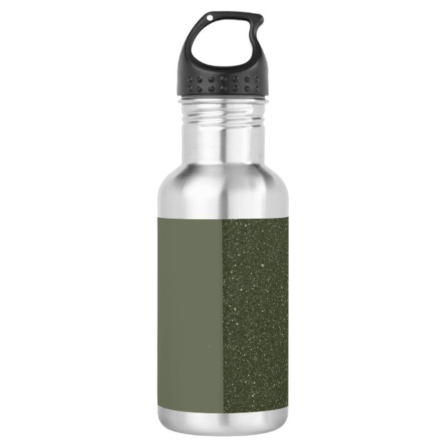 Bouteille d'eau du panneau vert de mousse personna (Devant)