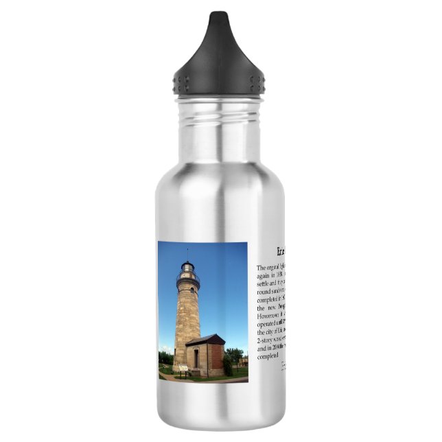 Bouteille d'eau du phare Erie Land (Gauche)
