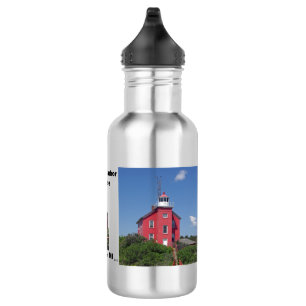 Bouteille d'eau du phare Marquette Harbour