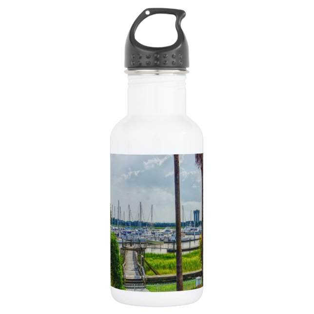 Bouteille d'eau du port de Charleston (Devant)