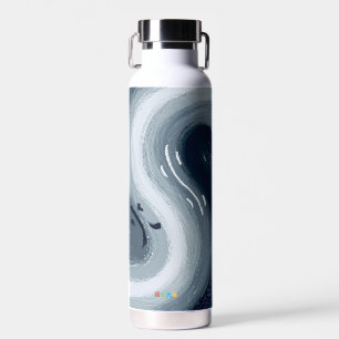 Bouteille D'eau Eau et Feu sont comme Yin et Yang en harmonie
