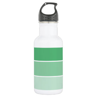 Bouteille D'eau Échantillons de peinture vert brillant