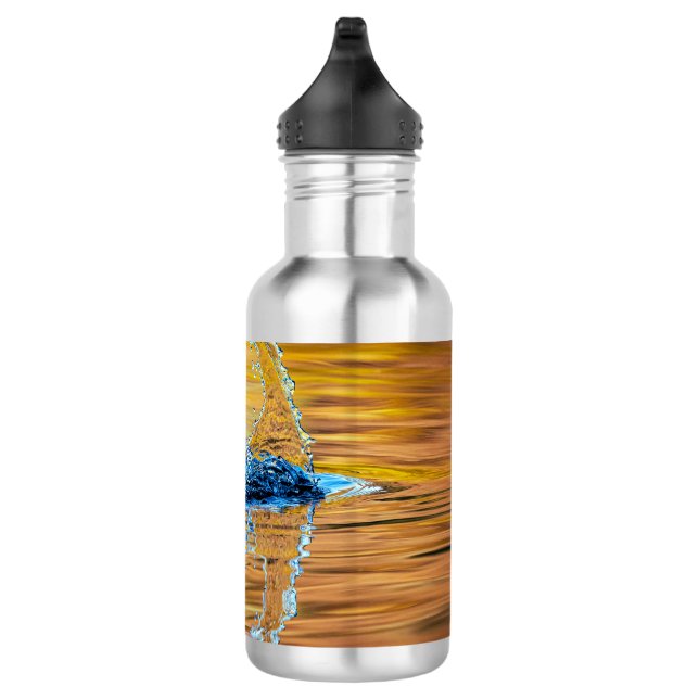 Bouteille D'eau Éclaboussure un soir d'automne (Droite)