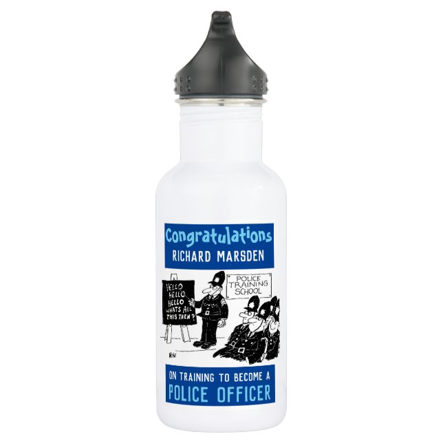 Bouteille D'eau École de formation de police (Droite)