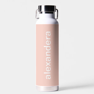 Bouteille D'eau École personnalisée mignonne fille rose