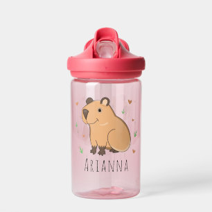 Bouteille D'eau École pour enfants Cute Capybara