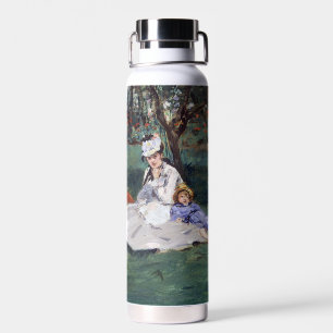 Bouteille D'eau Edouard Manet - La famille Monet dans leur jardin