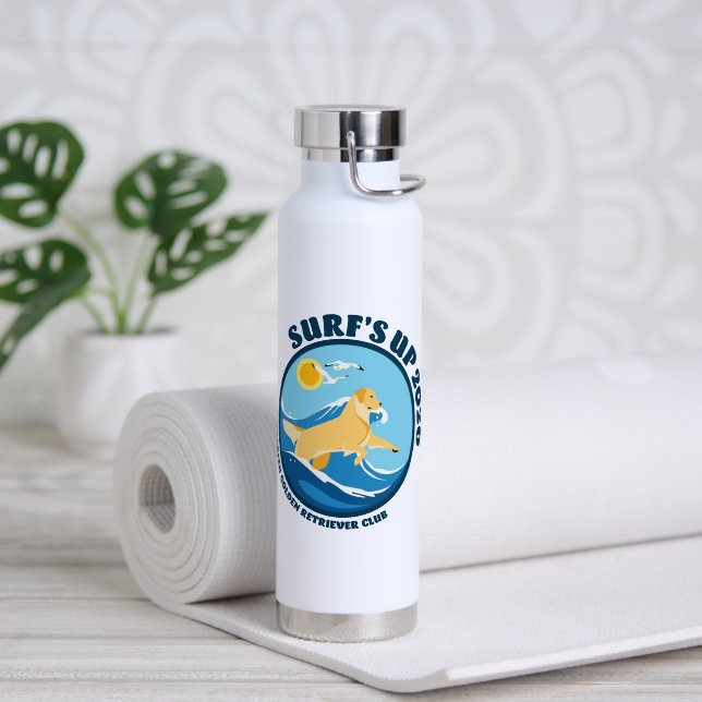 Bouteille d'eau EGRC Surfs Up (Yoga (pivoté))