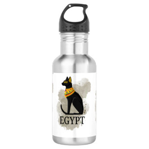 BOUTEILLE D'EAU EGYPTE DÉSERT CAMMEL PYRAMIDE CAT