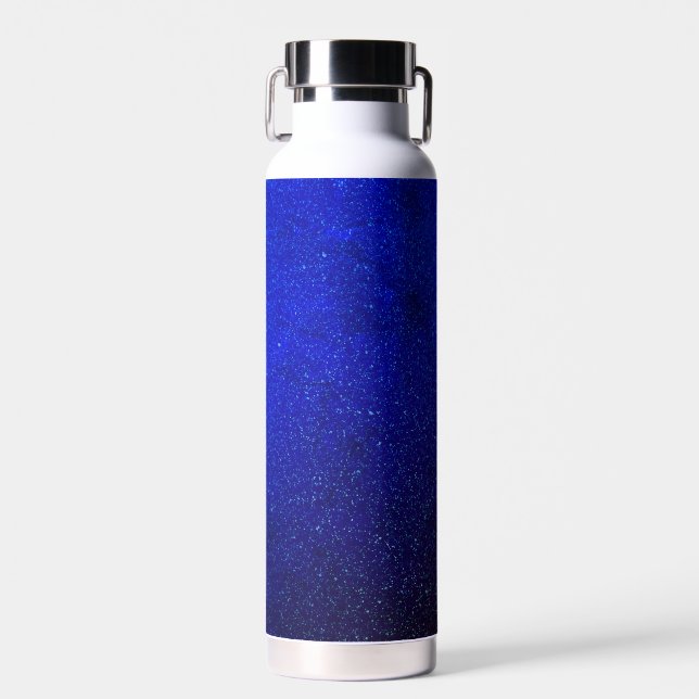 Bouteille d'eau électrique à capuchon bleu (Avant)
