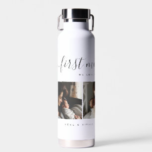 Bouteille D'eau Elégant Fête des Mères Collage photo personnalisé