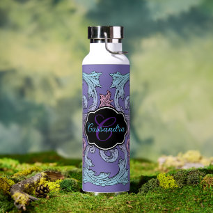 Bouteille D'eau Elégant, Ornate Personnalisé Vintage Victorian