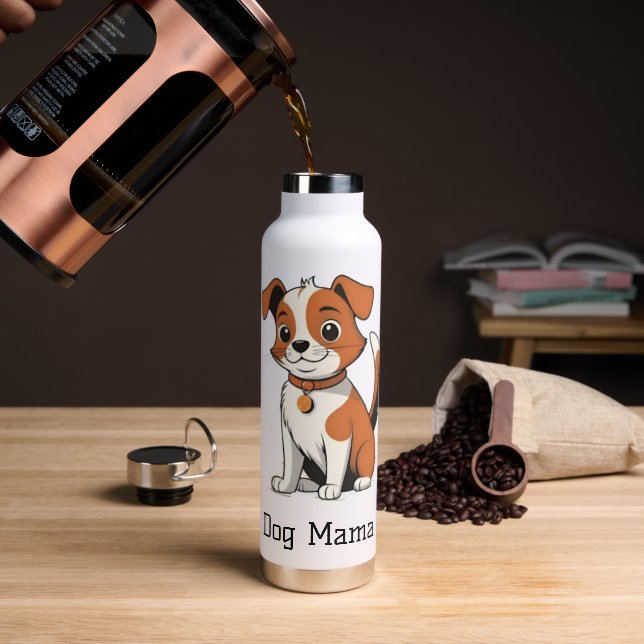 Bouteille d'eau élégante de Dog Mama (Gym)