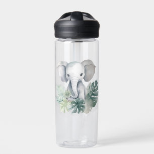 Bouteille D'eau Eléphant Neutre Met Premier Anniversaire