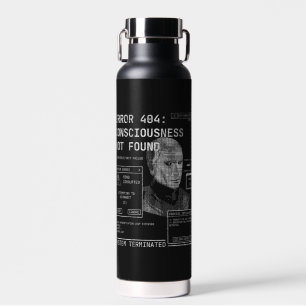 Bouteille D'eau Éliminé - Desgin Techno-Brutalist Streetwear