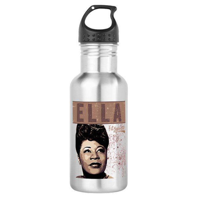 Bouteille D'eau Ella Fitzgerald (Devant)