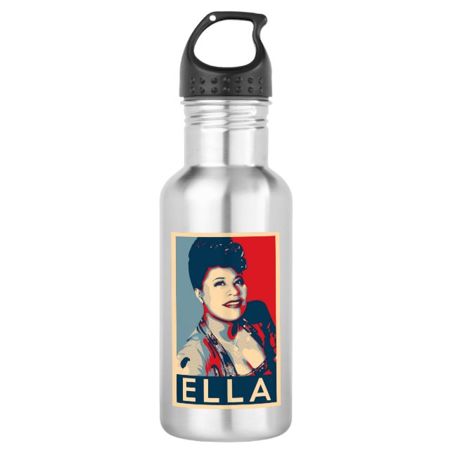Bouteille D'eau Ella Fitzgerald (Devant)