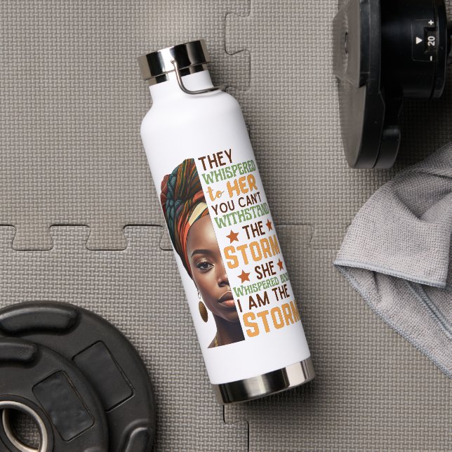 Bouteille D'eau Elle A Fouillé En Retour Je Suis Une Femme Forte D (Salle de sport)