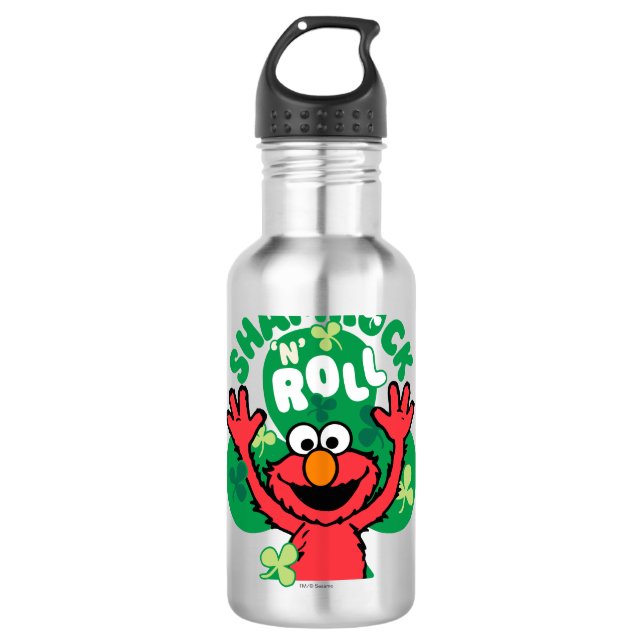 Bouteille D'eau Elmo | Rouleau "N" shamrock (Devant)