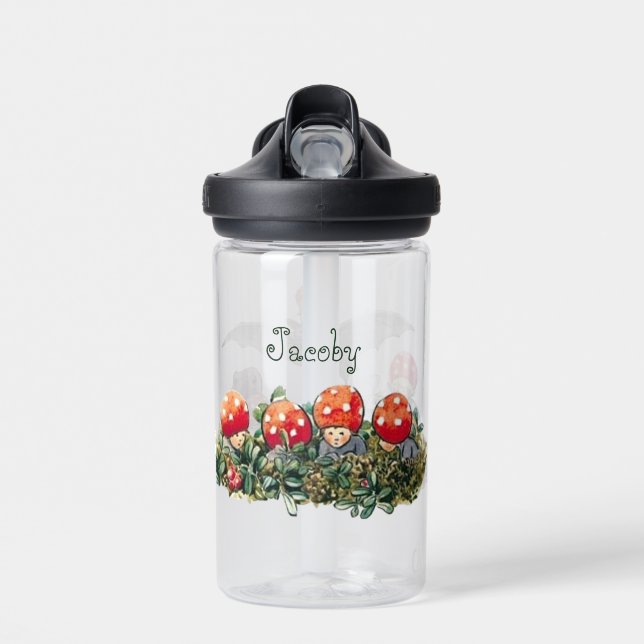 Bouteille D'eau Elsa Beskow Enfants du bol forestier (Avant)