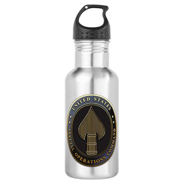 Bouteille D'eau Emblème USSOCOM (Devant)
