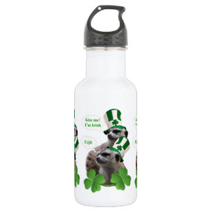 Bouteille D'eau Embrasse-moi Je suis un meerkat design irlandais