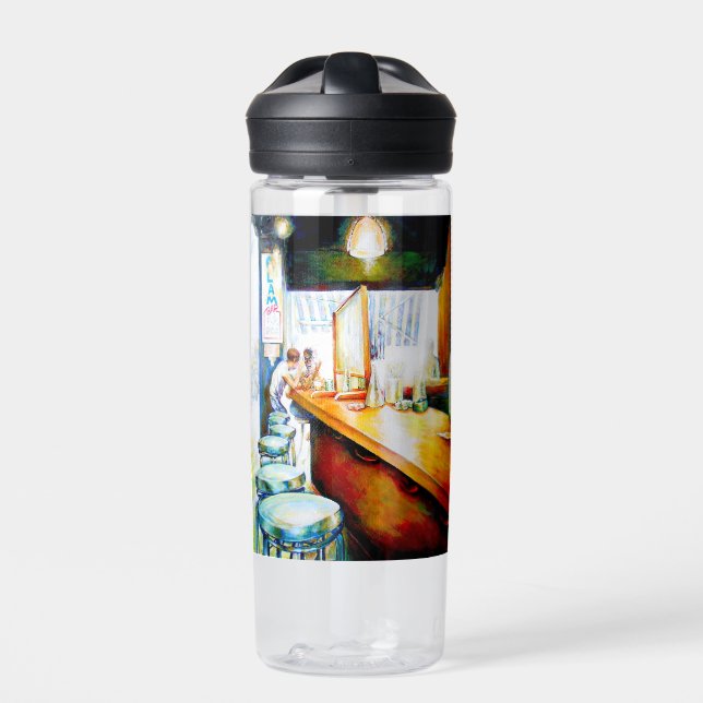 Bouteille D'eau Émotionnel pour motiver, logique pour justifier (Extérieur)
