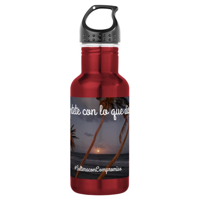Bouteille D'eau empoderamiento (Devant)