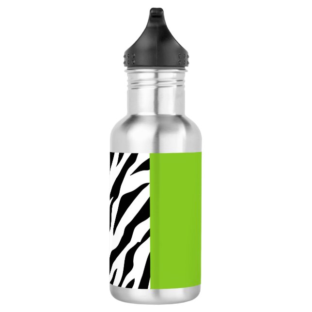 Bouteille D'eau Empreinte de léopard, Zebra Print, Poster de anima (Droite)