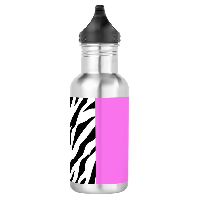 Bouteille D'eau Empreinte de léopard, Zebra Print, Poster de anima (Droite)