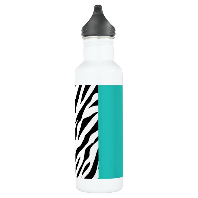 Bouteille D'eau Empreinte de léopard, Zebra Print, Poster de anima (Droite)