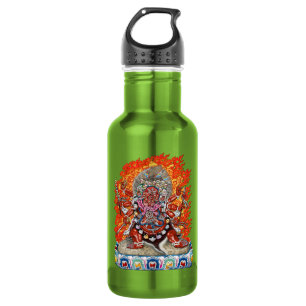 Bouteille D'eau En Acier Inoxydable [200] Tibétain Thangka - divinité courroucée