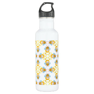 Bouteille D'eau En Acier Inoxydable Adorable gaffez le motif d'abeille