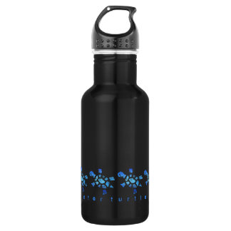 Bouteille D'eau En Acier Inoxydable Ami 18oz de tortue de l'eau bleue