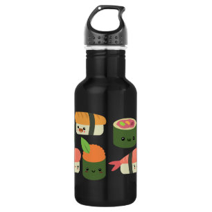 Bouteille D'eau En Acier Inoxydable Amis de sushi