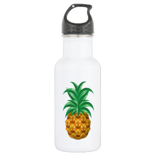 Bouteille D'eau En Acier Inoxydable Ananas