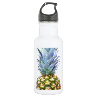 Bouteille D'eau En Acier Inoxydable Ananas Fruit Plage Dessert Coloré Tropical