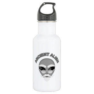 Bouteille D'eau En Acier Inoxydable Ancien journal en chef Alien