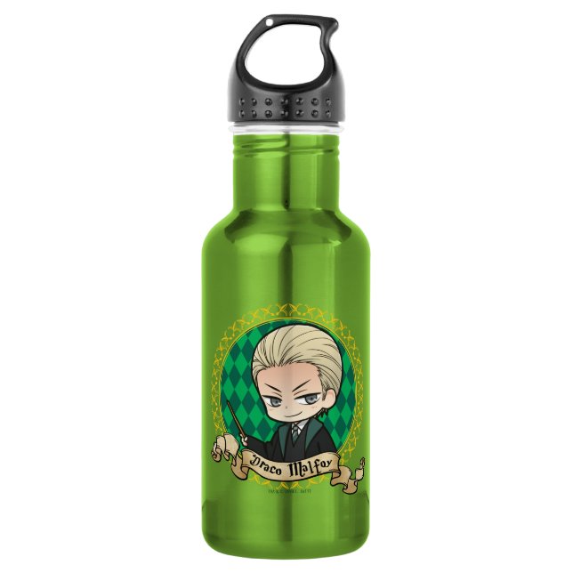 Bouteille D'eau En Acier Inoxydable Anime Draco Malfoy (Devant)