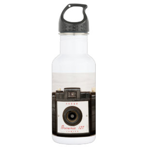 Bouteille D'eau En Acier Inoxydable Appareil-photo vintage du "brownie" 127